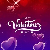 Happy Valentine's Day Video Instagram Post template