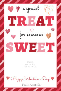 Special Treat For Someone Sweet Valentine's Day Banner 4' × 6' template