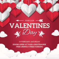 Valentine's Day Instagram Post template